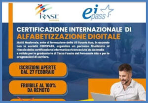 Scopri di più sull'articolo Certificazione Internazionale di Alfabetizzazione Digitale